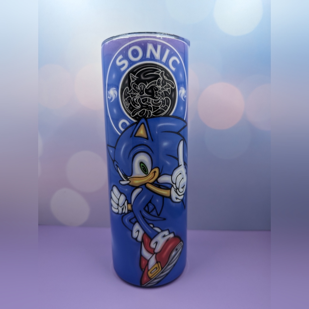 Sonic Inspired Tumbler